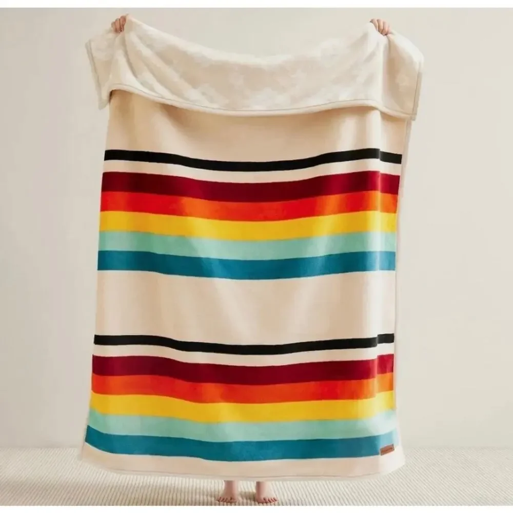 Pendleton Ultra-Soft Plush Throw Blanket — Mount Foraker (50″ × 70″) Brand New - Picture 3 of 8